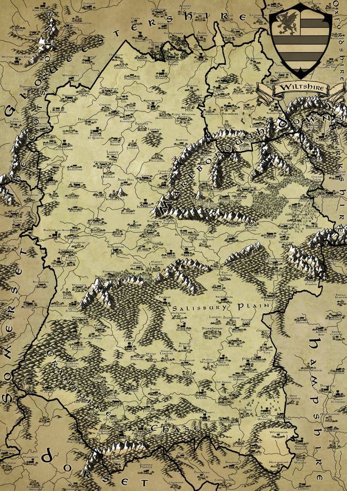 Ideas Sought For Lord Of The Rings Style Map Of Wiltshire Salisbury Journal