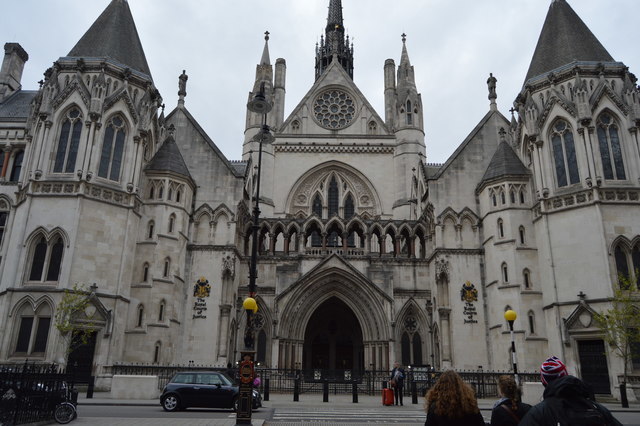 The Royal Courts of Justice, in London, where the case was heard. Image: N Chadwick