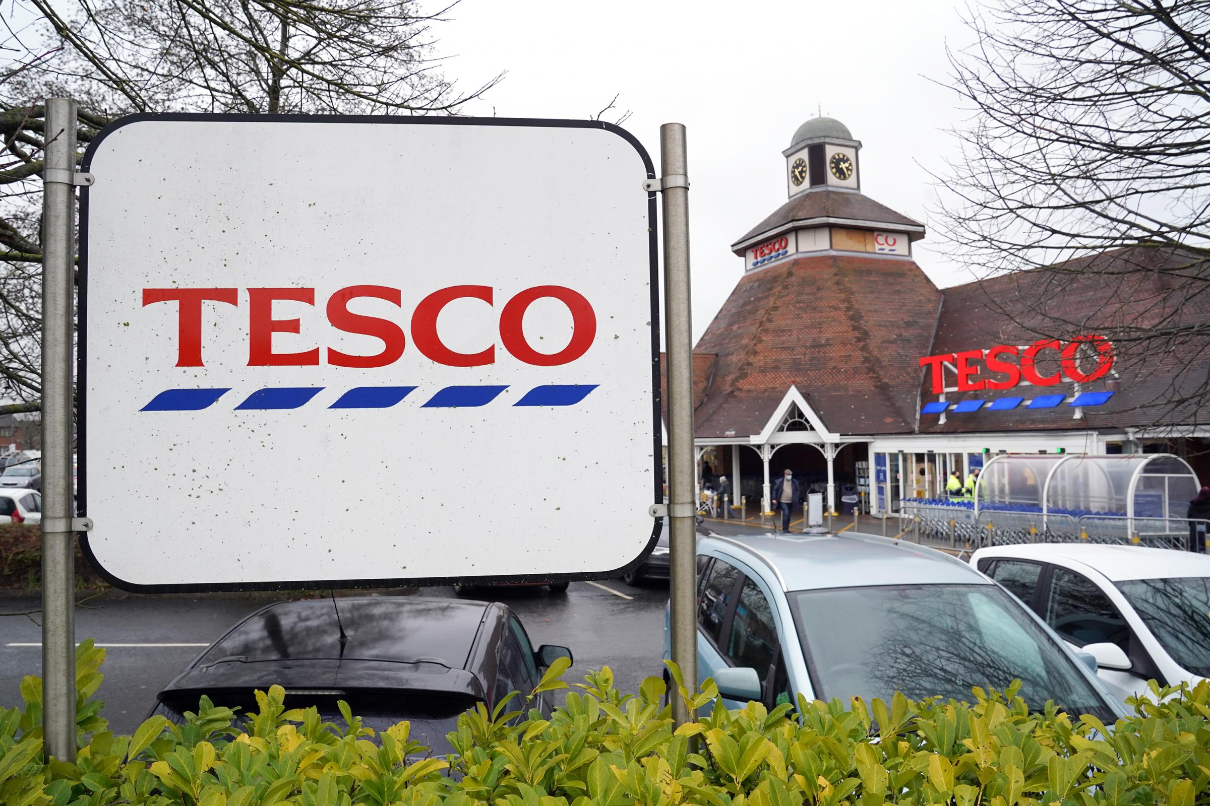 Tesco Superstore in Belmont, Hereford..