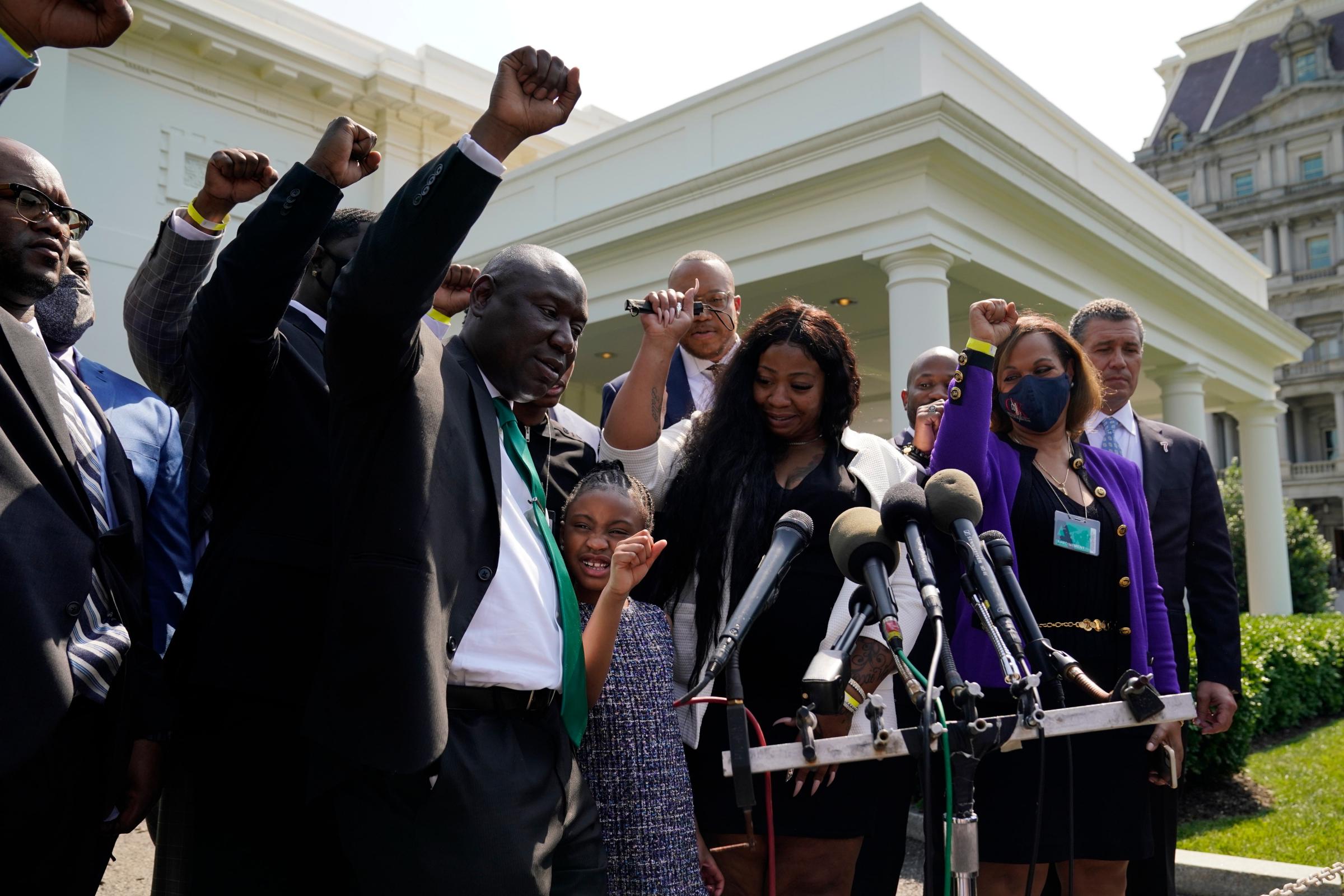 Floyd Family Meet Biden At White House Salisbury Journal