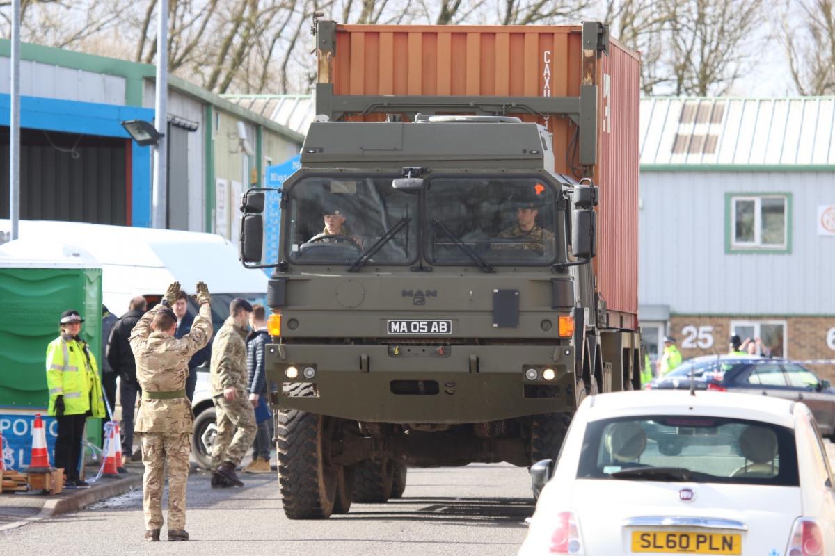 Military Remove Sergei Skripal S Car From Ashley Wood Recovery In Salisbury Salisbury Journal